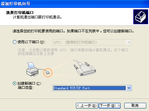 创建新端口